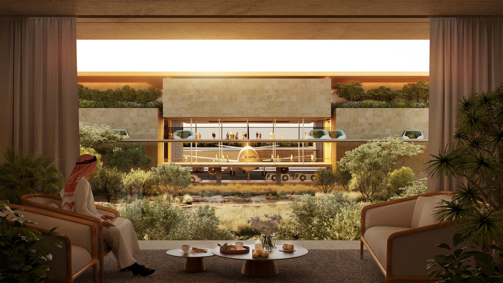 Competition for King Salman International Airport in Saudi Arabia won by Foster + Partners - Sheet5