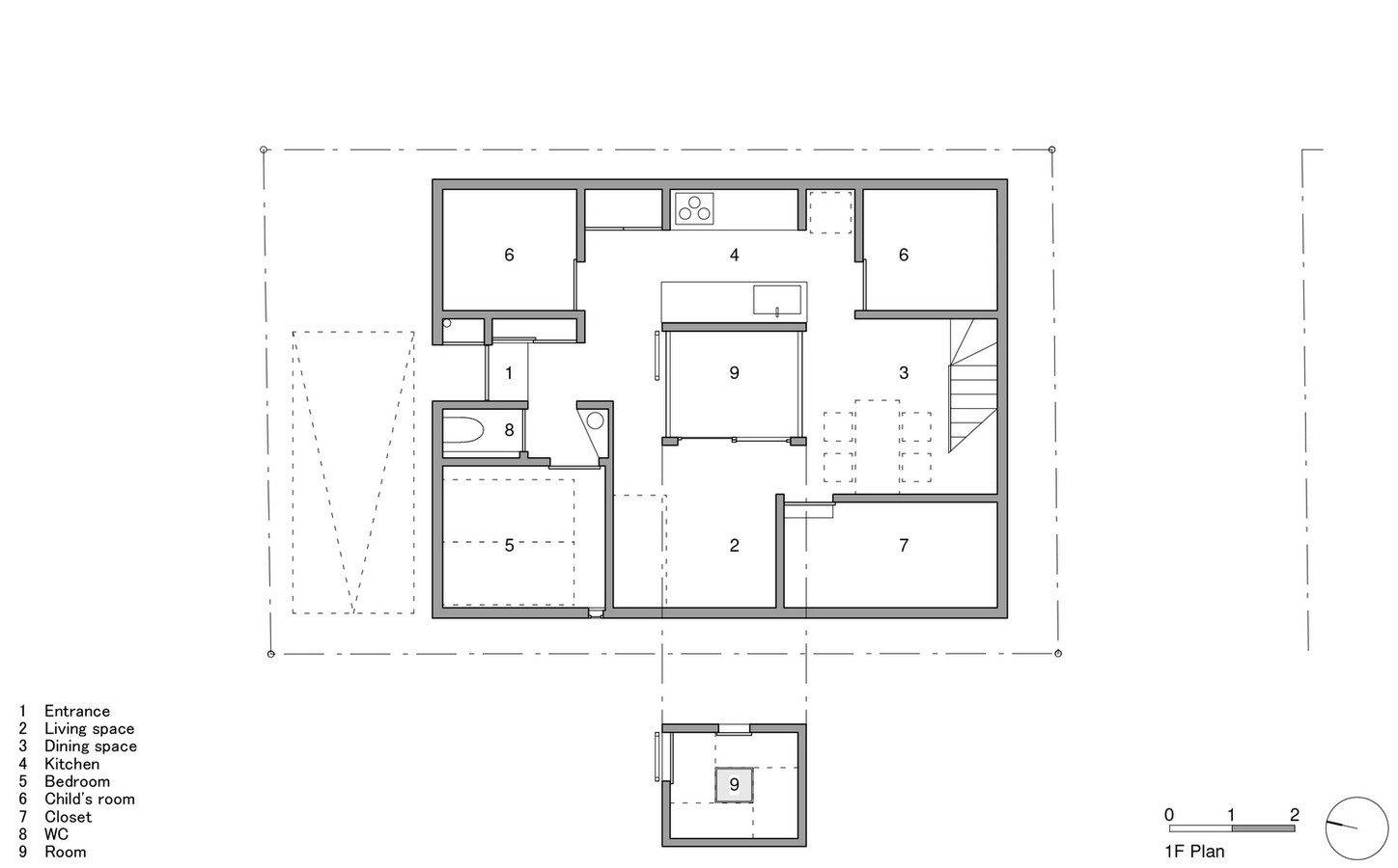 House with Light Void by FujiwaraMuro Architects - Sheet7