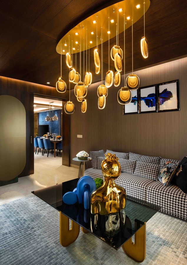 Eccentric Living Area by Pramod Group - Sheet1