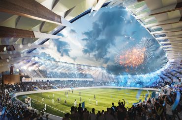 Armand Cesari Stadium by A+ARCHITECTURE