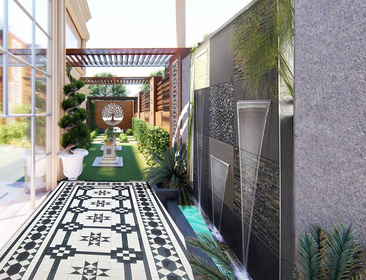 Farm House at Ayodhya by A+D Design Studio - Sheet1
