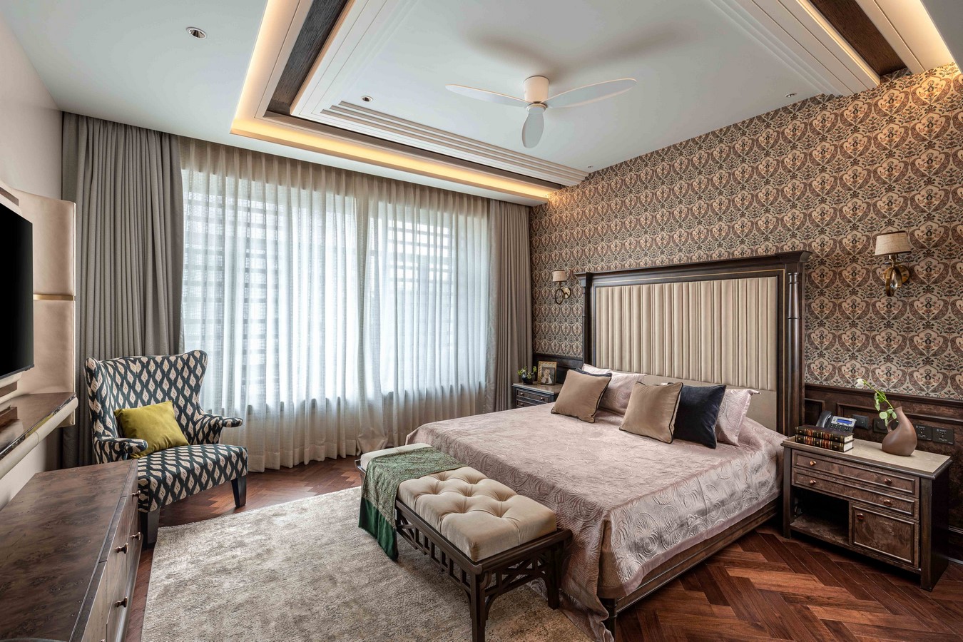 Luxurious Bedrooms by A Square Designs - Sheet2