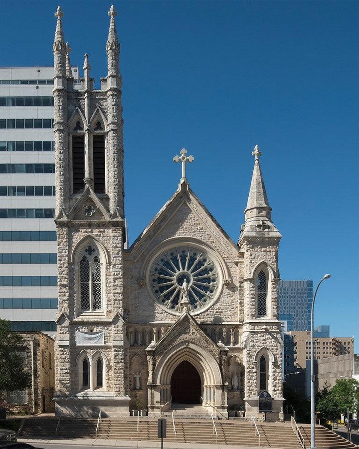 Cathedral of Saint Mary in Austin _©Ted Lee Eubanks Photography