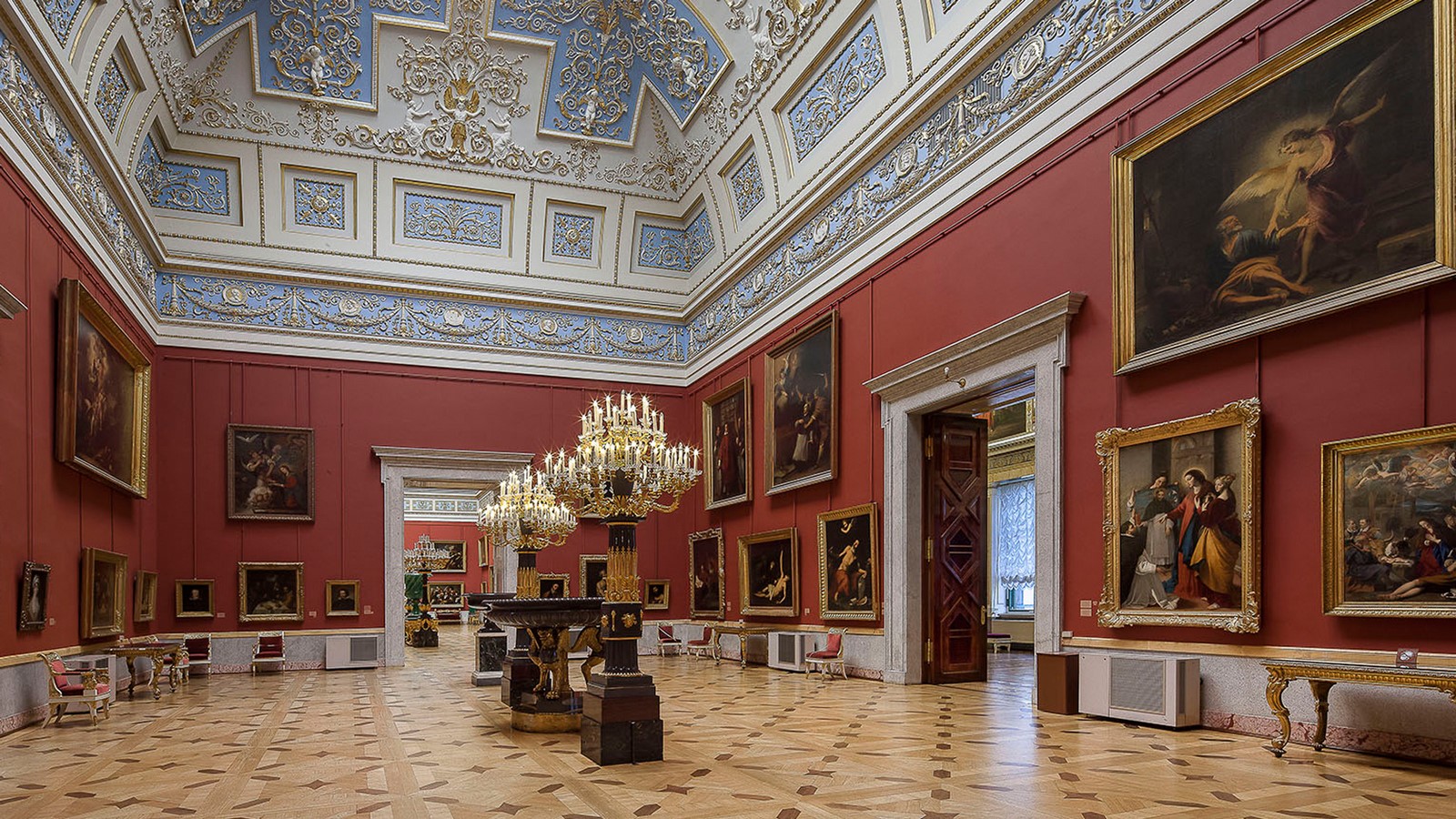 The Spanish Skylight Room in the New Hermitage building © The State