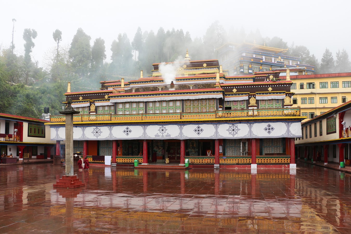 Rumtek Monastery. [Photograph]. (Gangtok, Sikkim: India)_©Gagnon, B. (2018)
