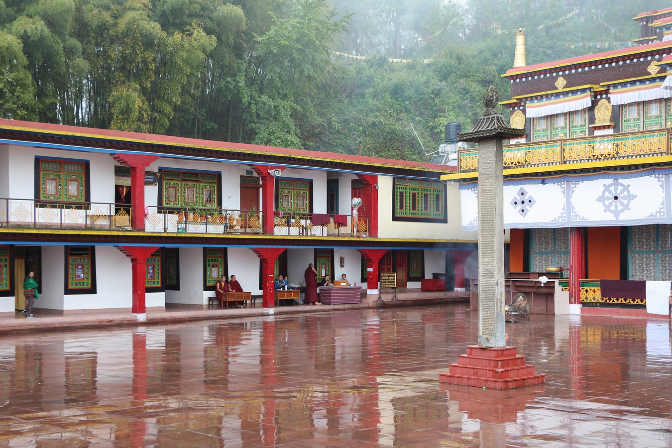 Rumtek Monastery. [Photograph]. (Gangtok, Sikkim: India)_©Gagnon, B. (2018)