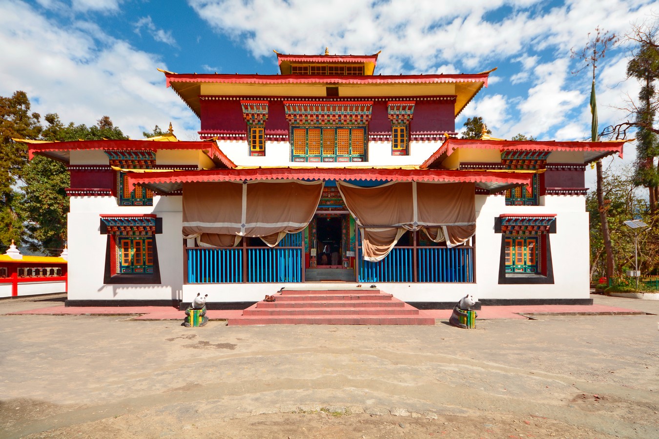 Enchey Monastery [Photograph] (Gangtok, Sikkim: India)_©Sommer, M. (2015)