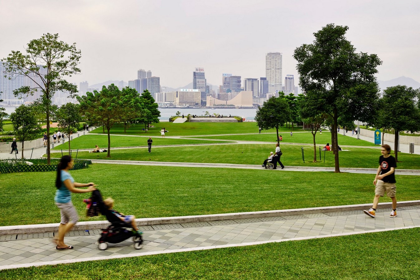 Hong Kong Tamar Government Lawn _©HOK