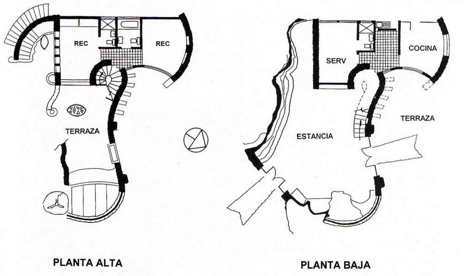Casa Cueva Floor Plans_©Ivan Arellano