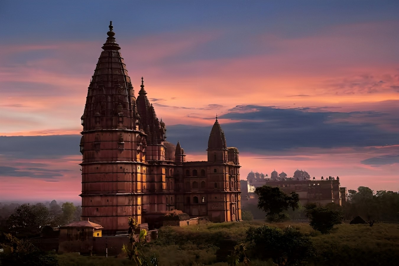 An architectural review of location: Orchha - Sheet8