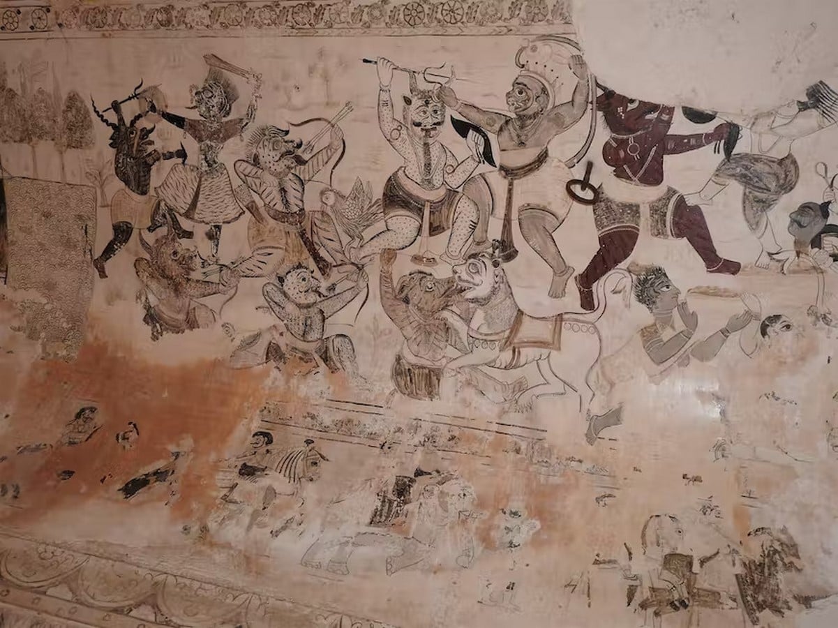 An architectural review of location: Orchha - Sheet9