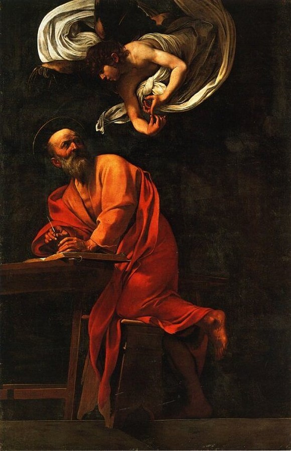 Story behind the Art: Saint Matthew and the Angel - Sheet3