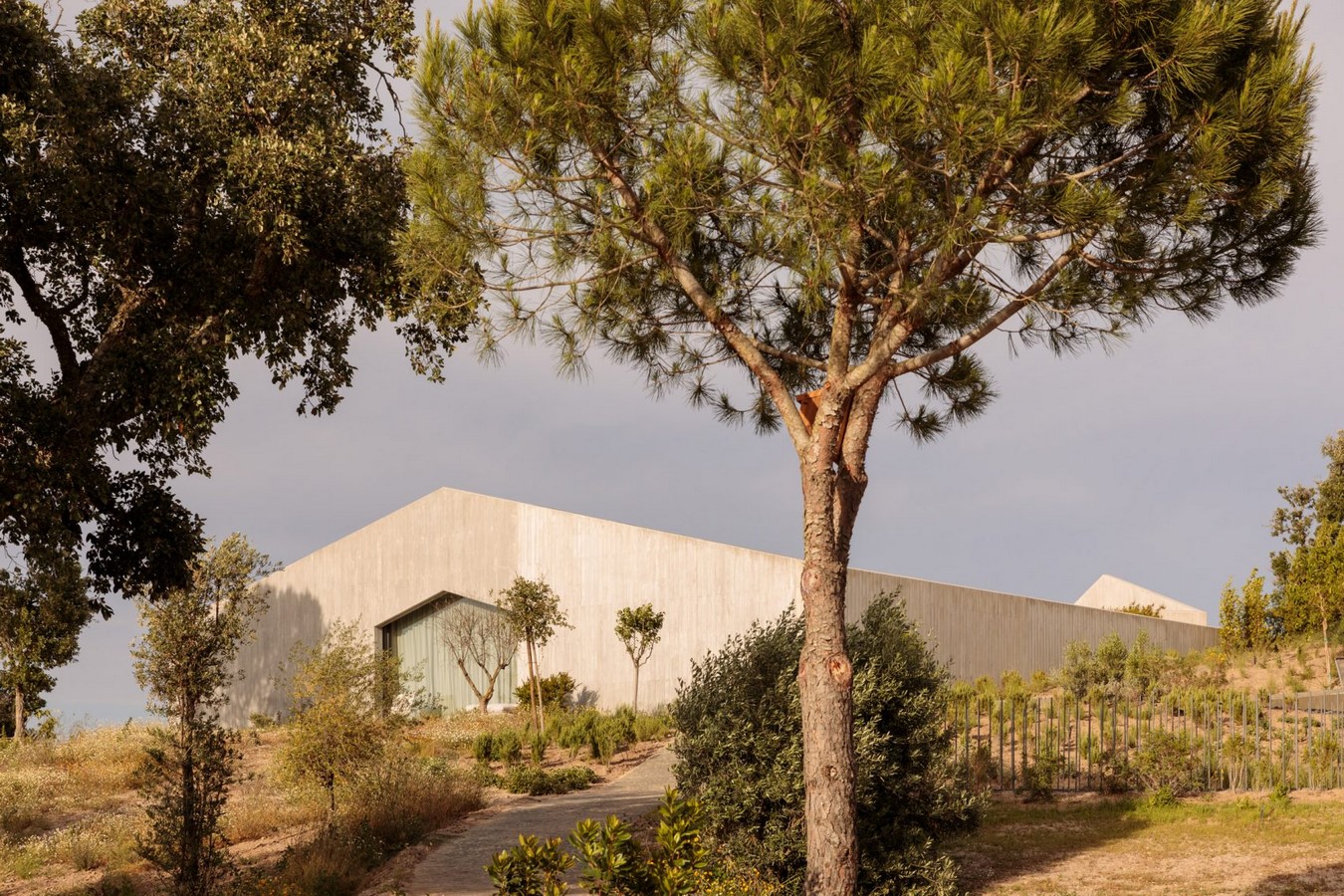 Minimalist concrete holiday homes with matching cutaways built by Manuel Aires Mateus - Sheet2
