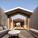 Minimalist concrete holiday homes with matching cutaways built by Manuel Aires Mateus - Sheet7