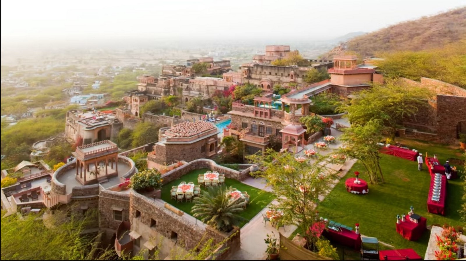 Timeline of Restoration: Neemrana Palace, Delhi-Jaipur Highway - Sheet2