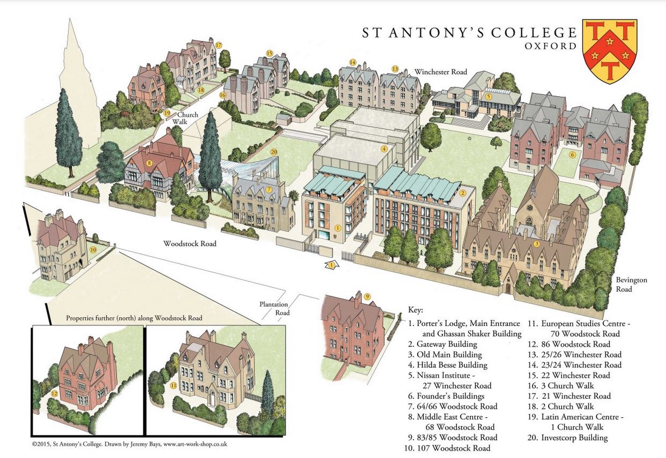 Timeline of Restoration: St. Antony’s College - Sheet3