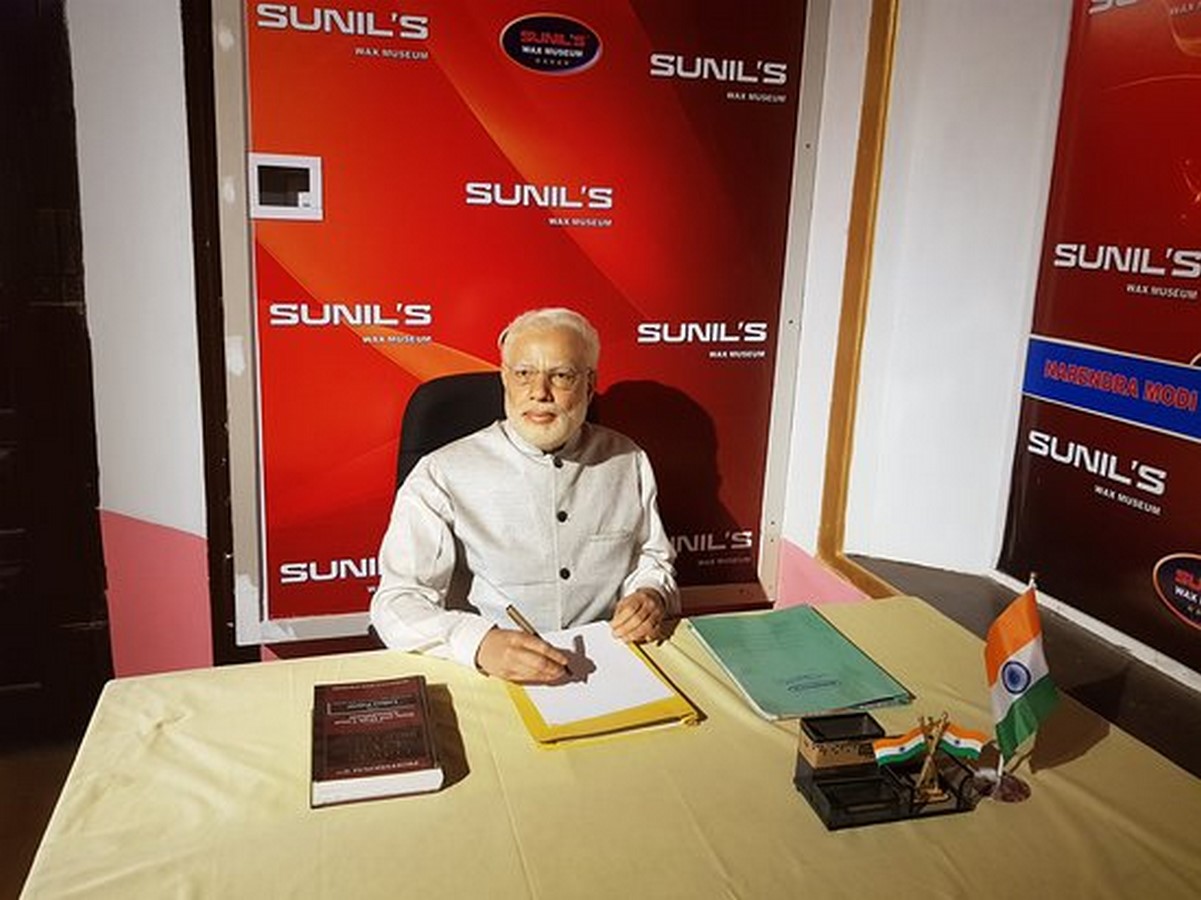 Wax figure of India’s Prime minister, Modi in Sunil’s wax museum_https://en.tripadvisor.com.hk/LocationPhotoDirectLink-g12080450-d17756112-i579435203-Sunil_s_Wax_Museum_Trivandrum-Thiruvananthapuram_District_Kerala.html
