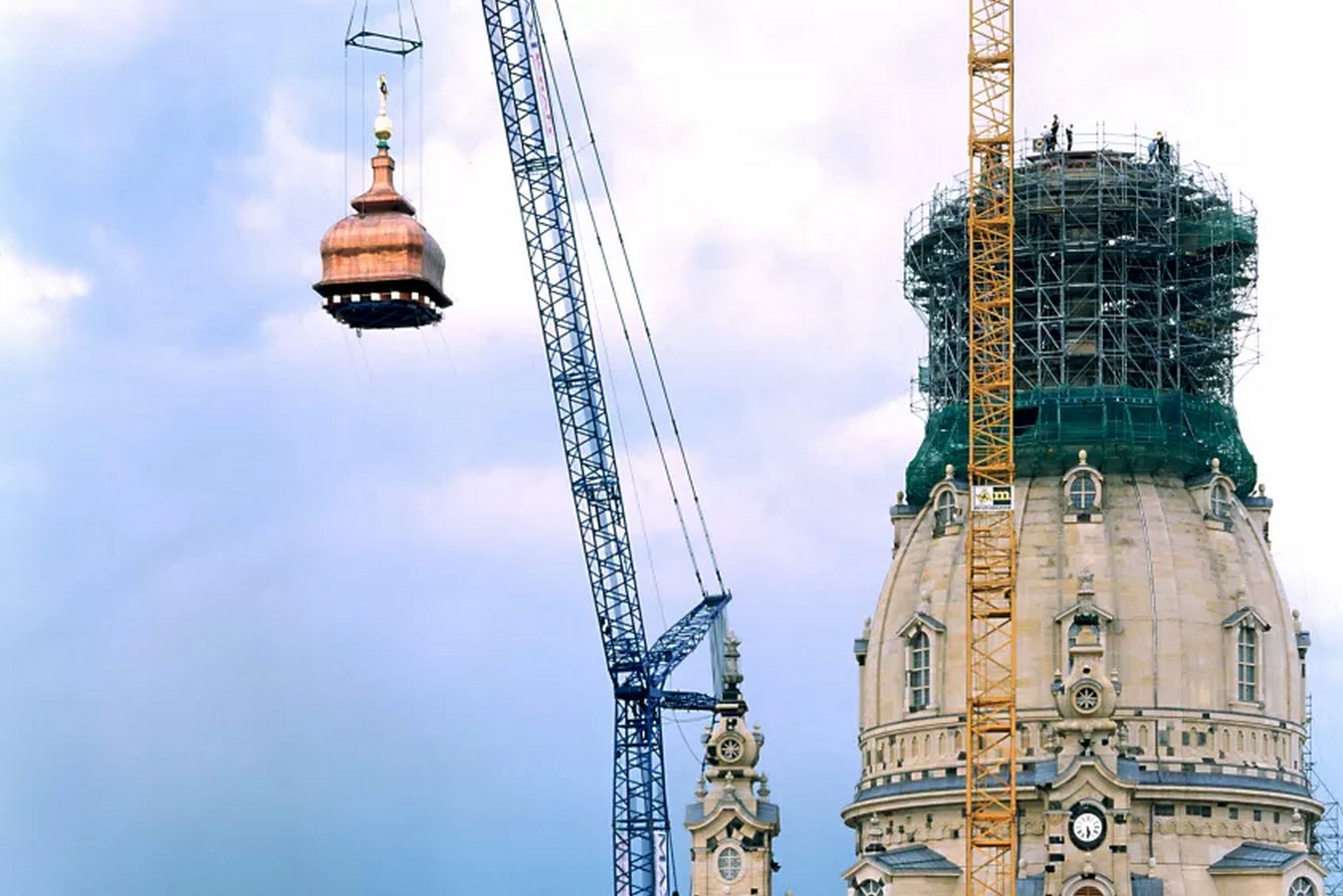 Timeline of Restoration: The Frauenkirche church, Dresden - Sheet10