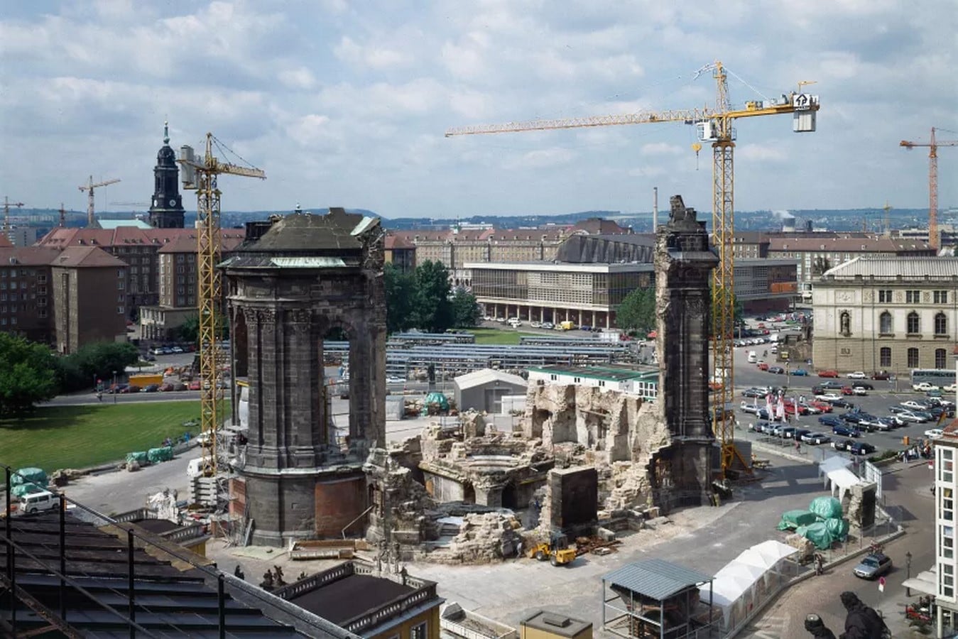 Timeline of Restoration: The Frauenkirche church, Dresden - Sheet3