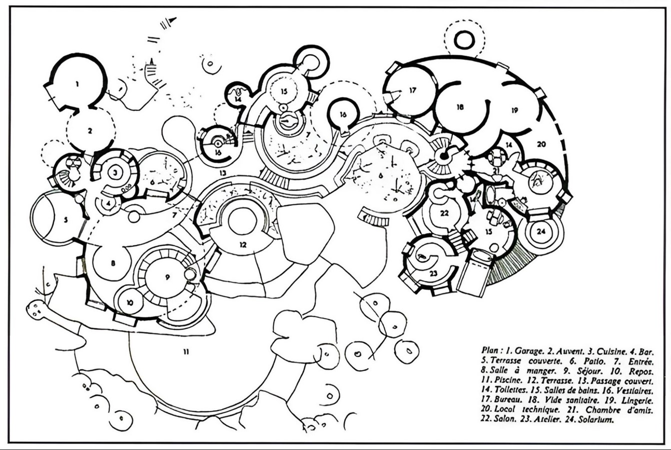Bubble Palace by Antti Lovag - Sheet9