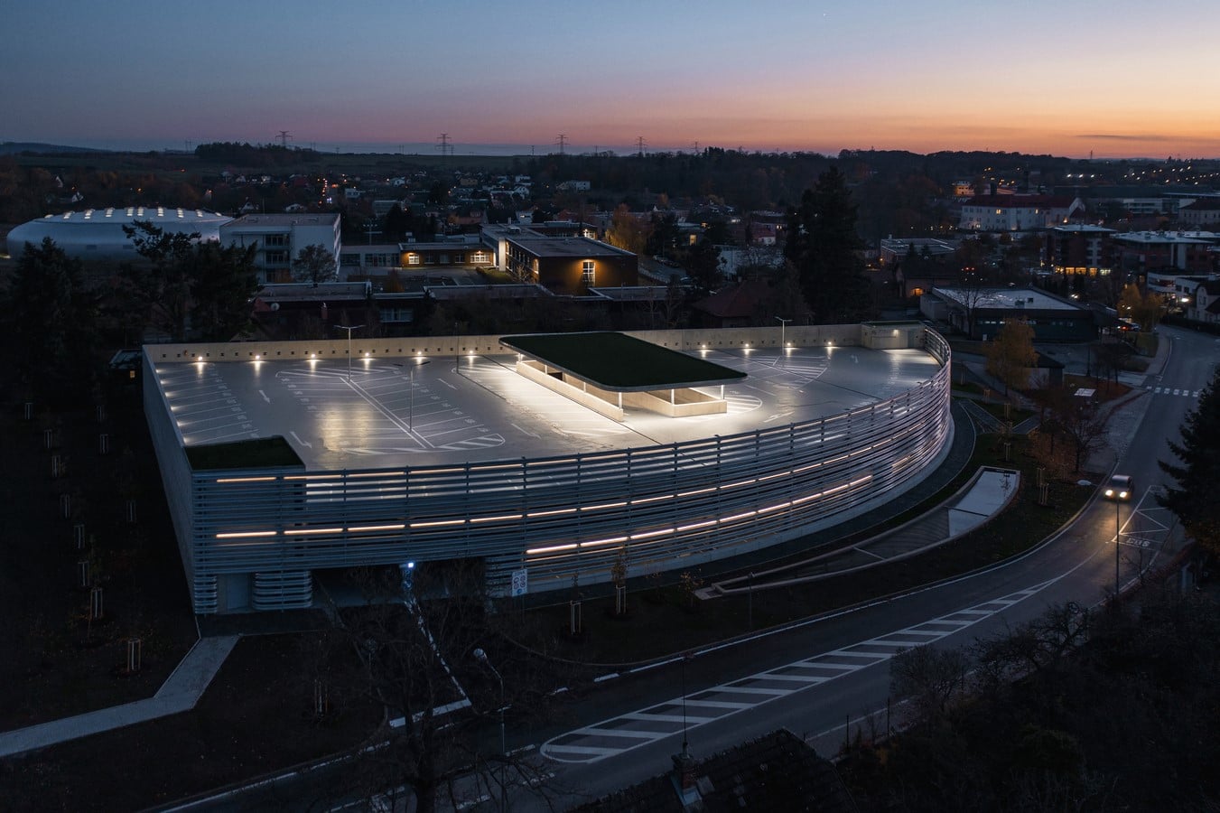 Dolní Břežany Parking House by Fránek architects - Sheet7