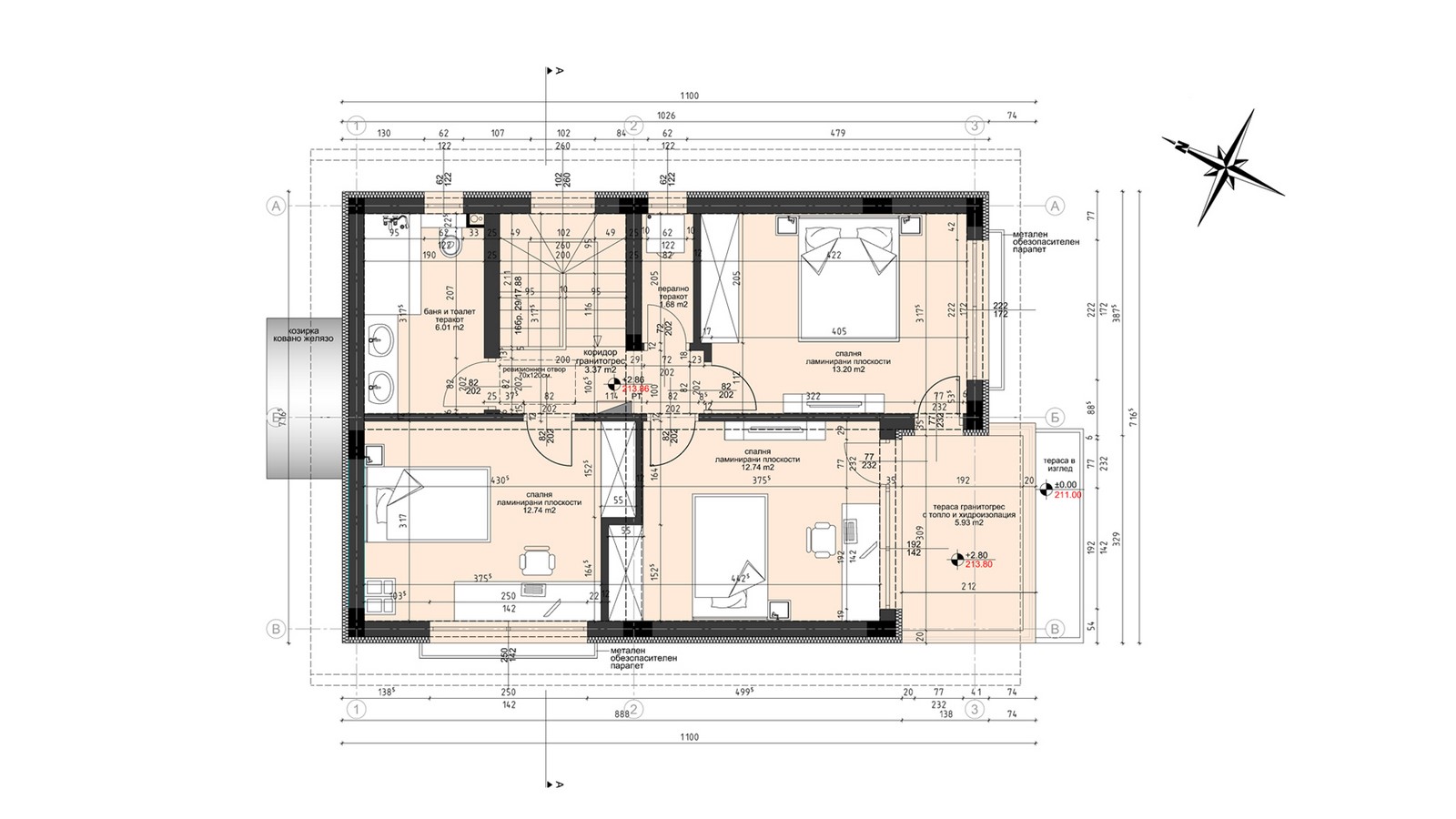 Residential building in s.o. Vinica North, Varna by Architecture Studio Varna - Sheet4