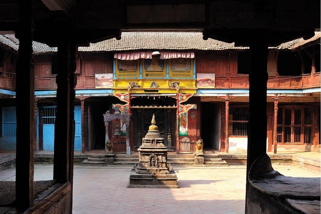 An architectural review of a location: Nepal - Sheet4