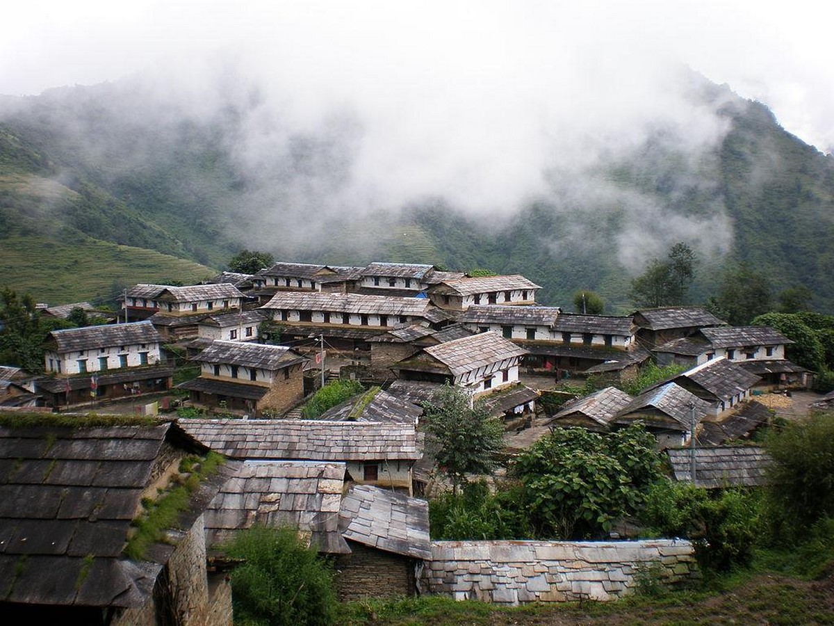 An architectural review of a location: Nepal - Sheet5
