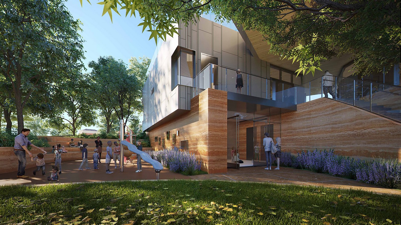School for Neurodiverse Children in California by NBBJ - Sheet1