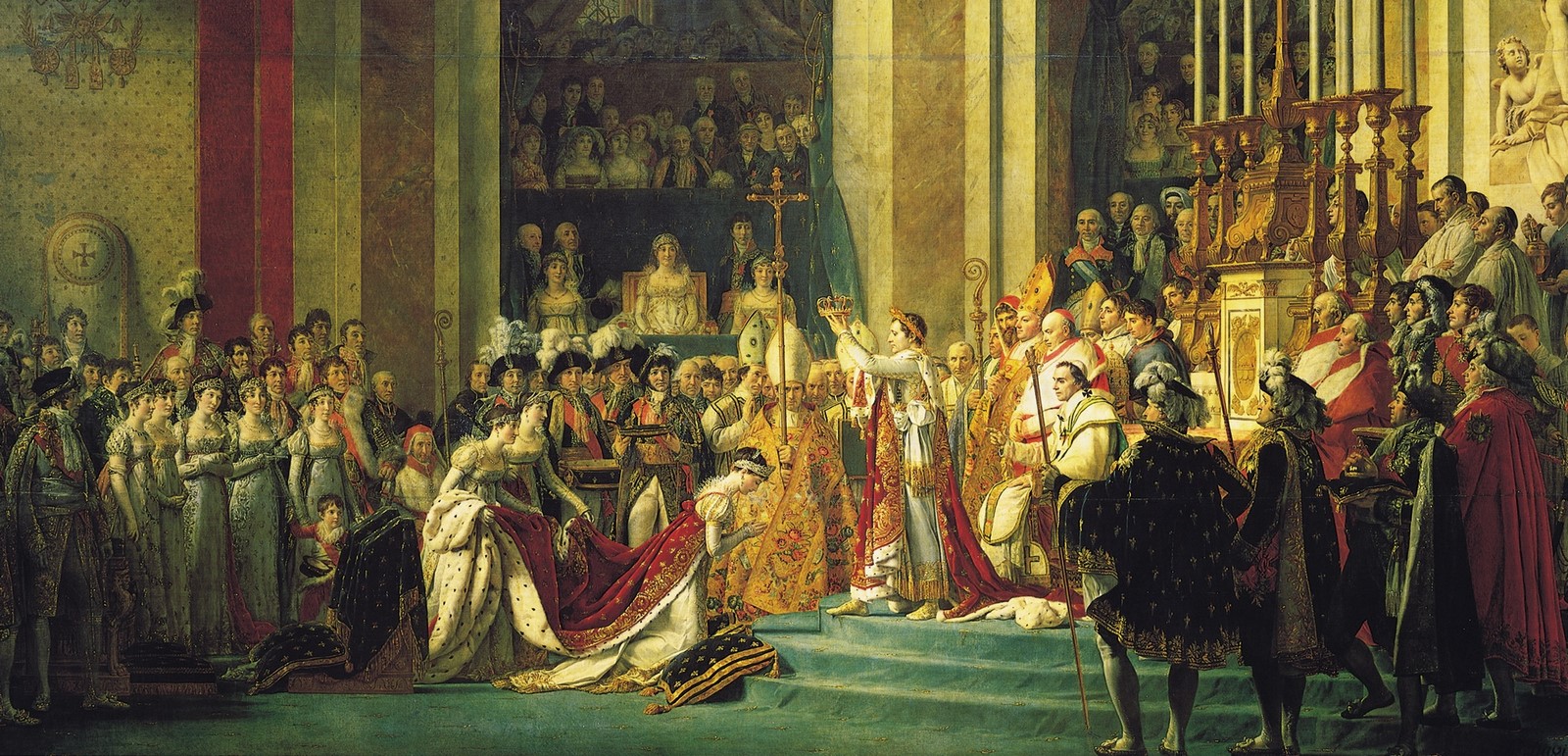 Story behind the art: The Coronation of Napoleon - Sheet2