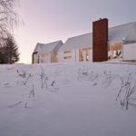 BLDG Workshop places Corten steel details on all-white home in rural Ontario - Sheet6