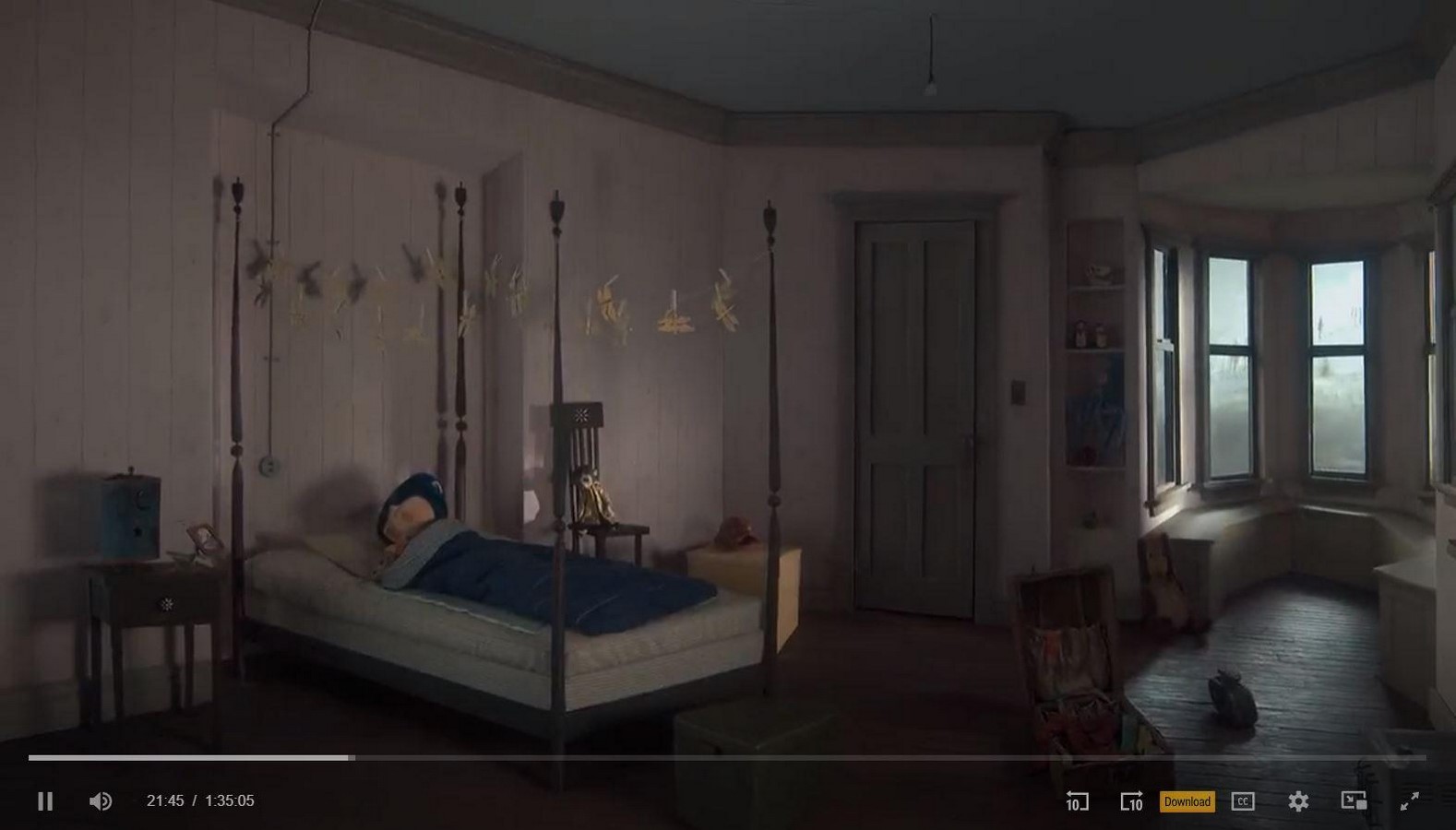 Coraline’s bedroom in the real world. Source_ fmovies.hn