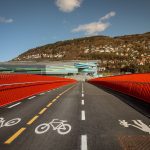 Nygårdstangen bicycle & footbridge, Bergen by Studio Granda - Sheet3