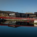Nygårdstangen bicycle & footbridge, Bergen by Studio Granda - Sheet