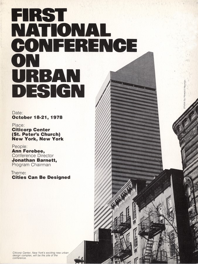 An overview of National Urban Design Conference - Sheet3
