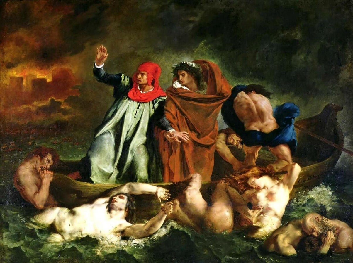 Story behind the art- The Barque of Dante - Sheet1
