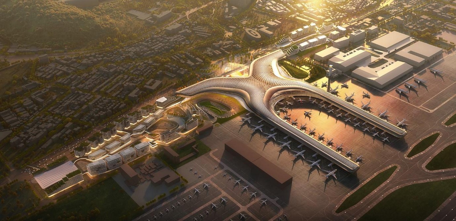 The Airport East Integrated Hub by UN Studio - Sheet1