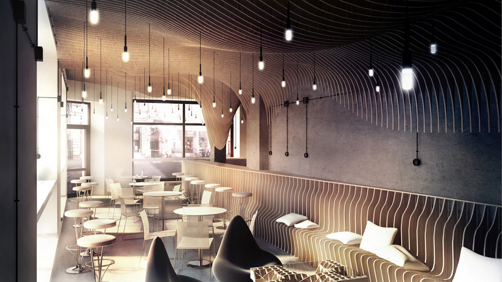 15 Creative small coffee shop design Ideas - Sheet31