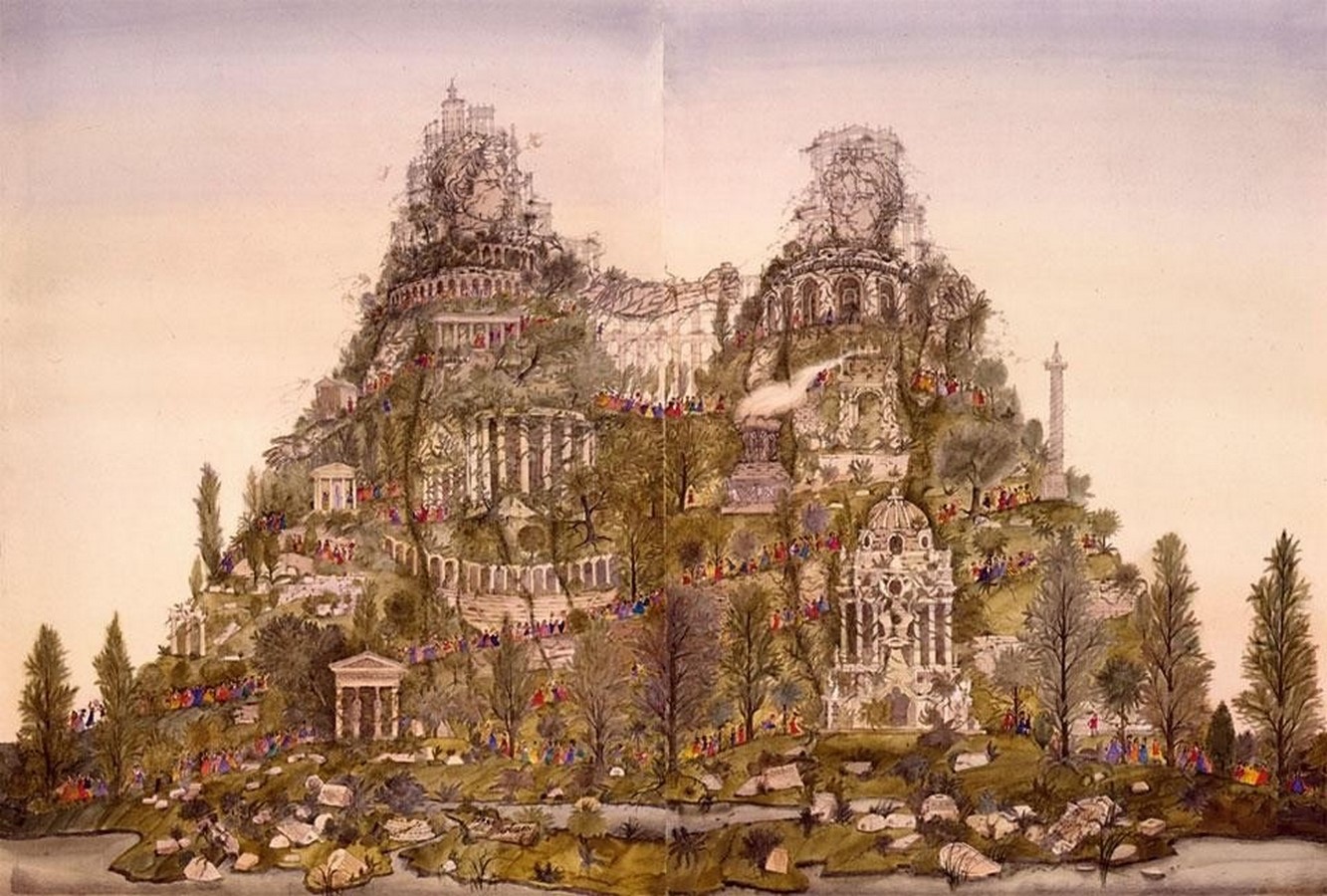 The Paper Architects- Alexander Brodsky, Ilya Utkin, Nadia Bronzova, Misha Filipov and Yuri Avvakumov