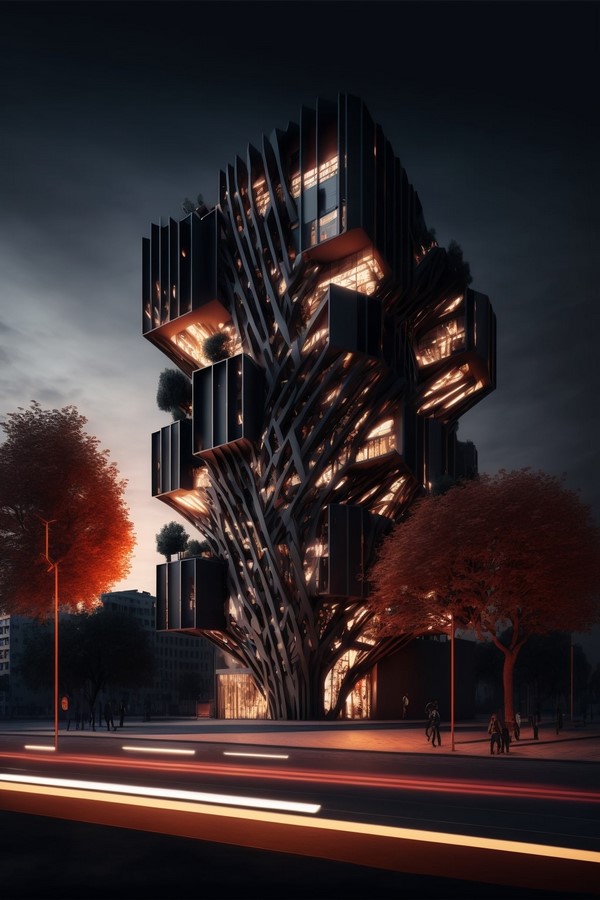 Midjourney architecture: How an AI is creating new architecture - Sheet5