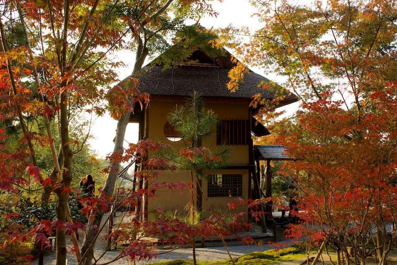 A tea house in Kondai-ji temple designed by tea master Sen no Rikyu_Pinterest