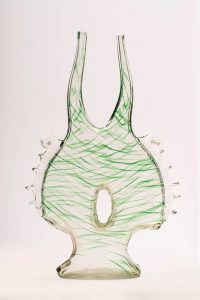 Exquisite Design of Three-Part Cane Incalmo Technique in Blown Glass ...