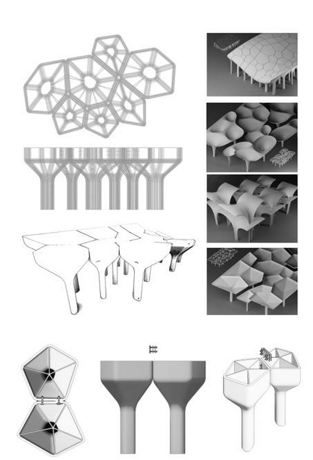 Clay Mega-blocks in Inhabitable Structures of Future - Sheet11