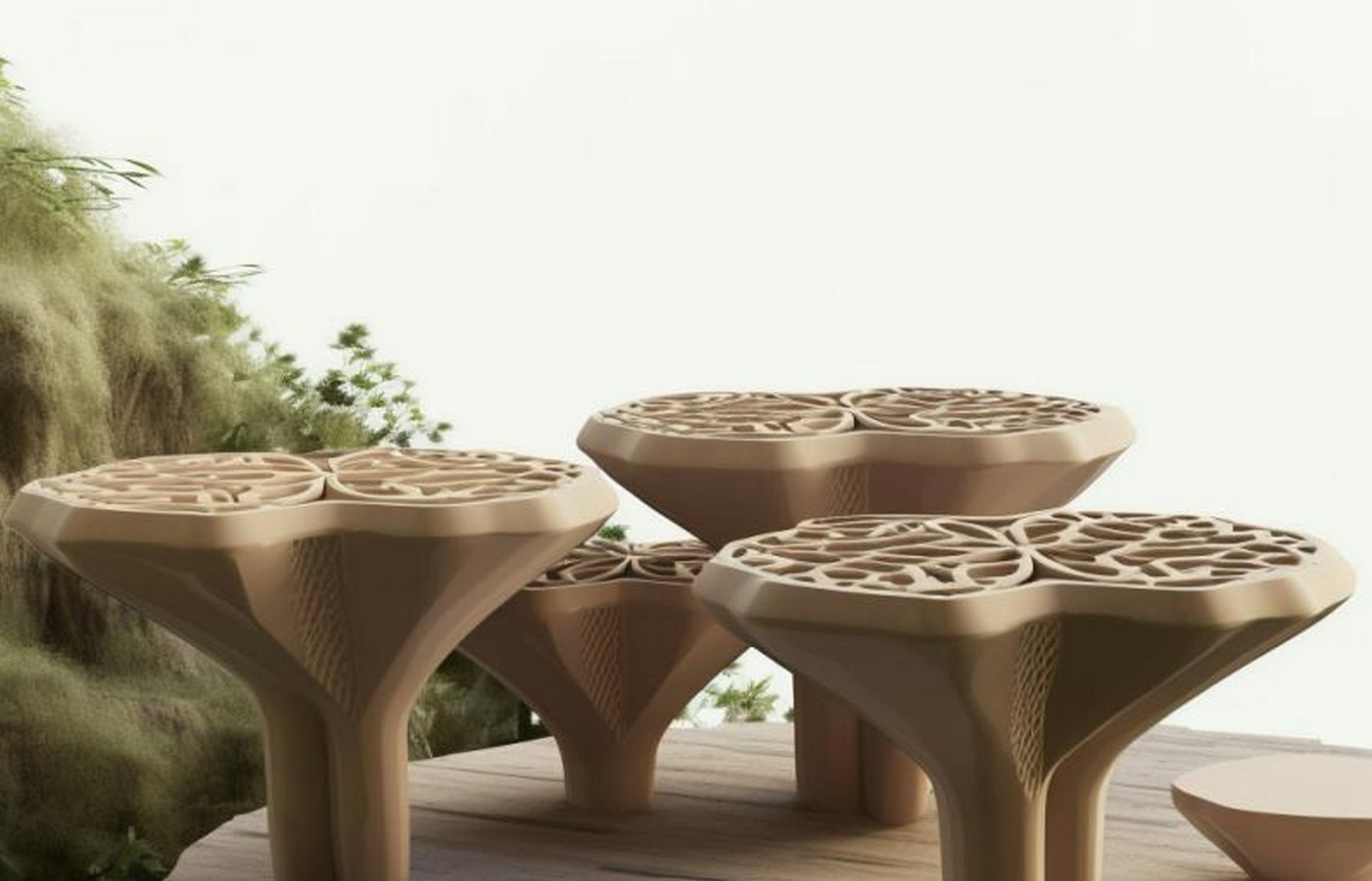 Clay Mega-blocks in Inhabitable Structures of Future - Sheet14