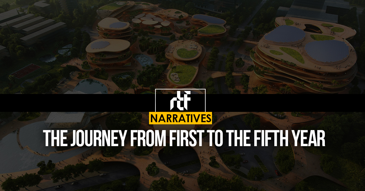 The journey from First to the Fifth year - RTF | Rethinking The Future