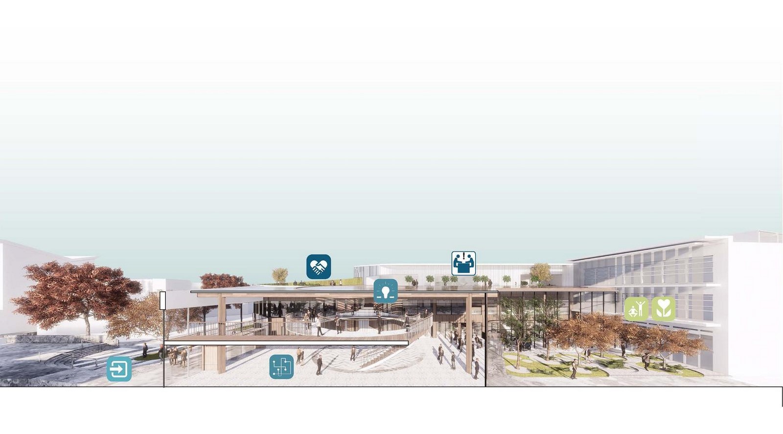 Business school for the creative industries by UN Studio - Sheet8