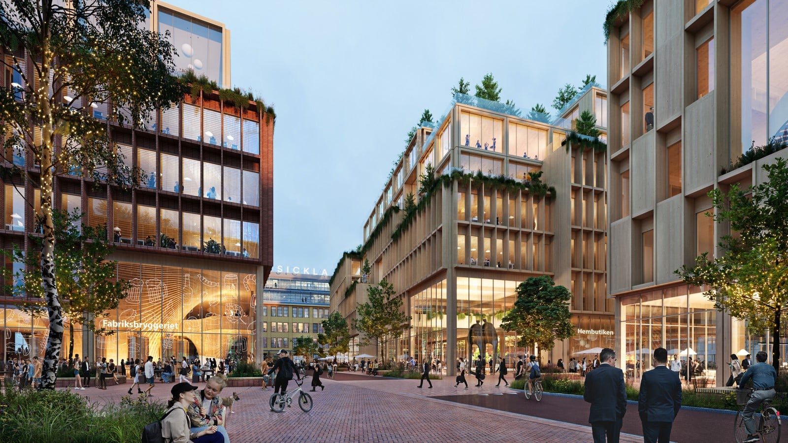 Construction of the World's Largest Urban Development Project in Wood to Begin in 2025 - Sheet1