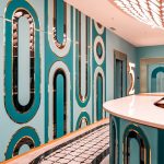 Alluring lobby of a “Connplex” cinema theatre in Ahmednagar by TRES ATELIER - Sheet1