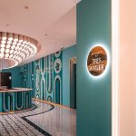 Alluring lobby of a “Connplex” cinema theatre in Ahmednagar by TRES ATELIER - Sheet5