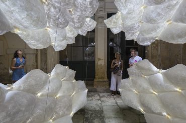 Washi paper pavilion by Yet Architecture
